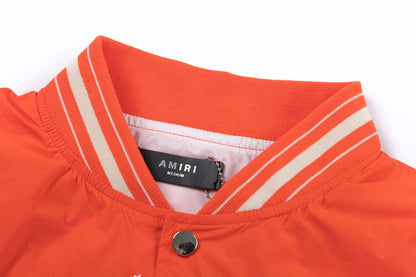 AMIRI Logo-Appliquéd Padded Shell Bomber Jacket AMIRI