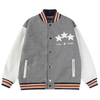 AMlRl Stars Varsity Jacket AMIRI