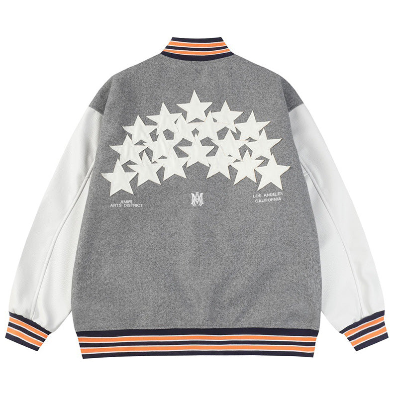 AMlRl Stars Varsity Jacket AMIRI