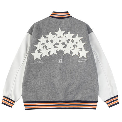 AMlRl Stars Varsity Jacket AMIRI
