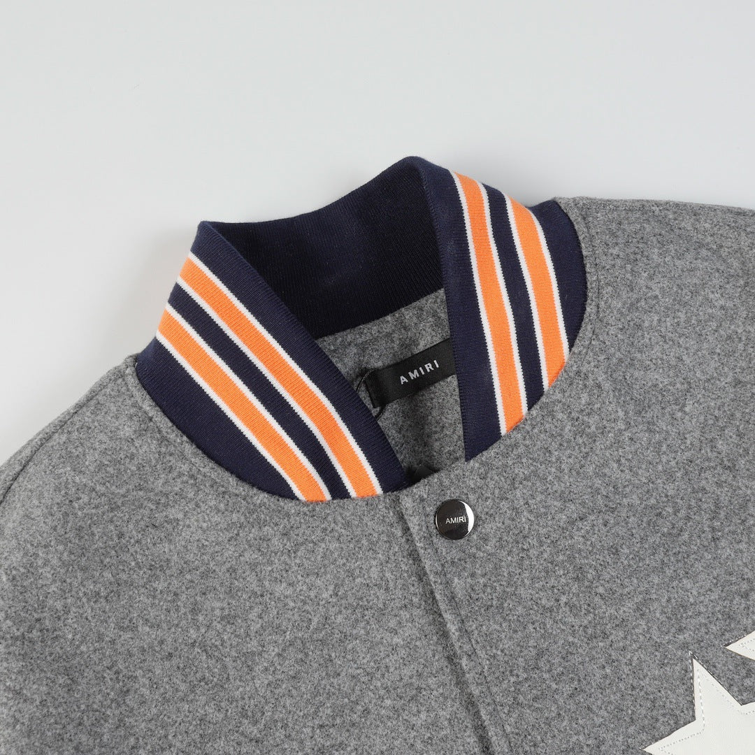 AMlRl Stars Varsity Jacket AMIRI