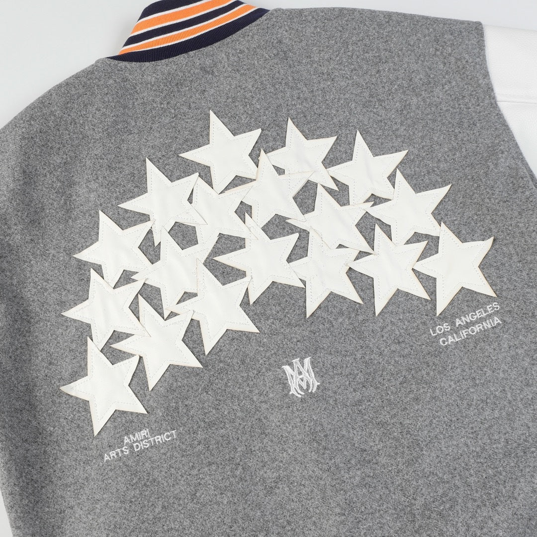 AMlRl Stars Varsity Jacket AMIRI