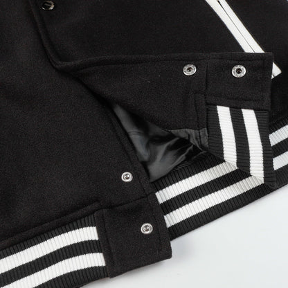 AMIRI Logo-Appliquéd Leather Bomber Jacket AMIRI
