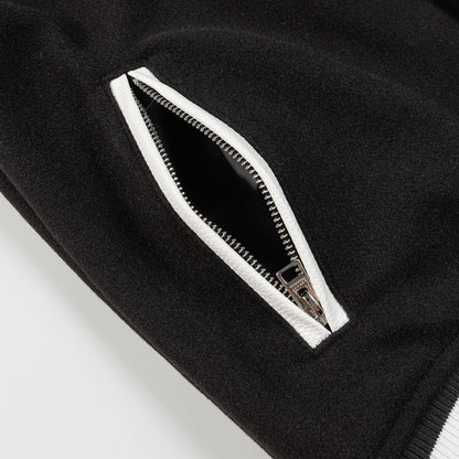 AMIRI Logo-Appliquéd Leather Bomber Jacket AMIRI