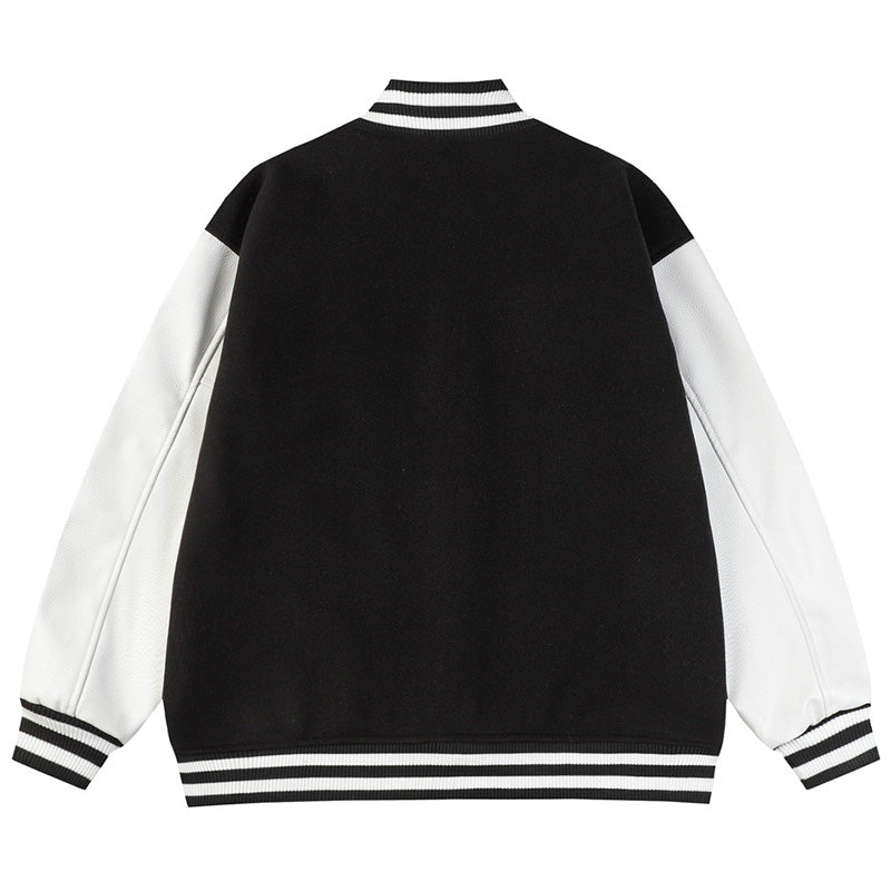 AMIRI Logo-Appliquéd Leather Bomber Jacket AMIRI