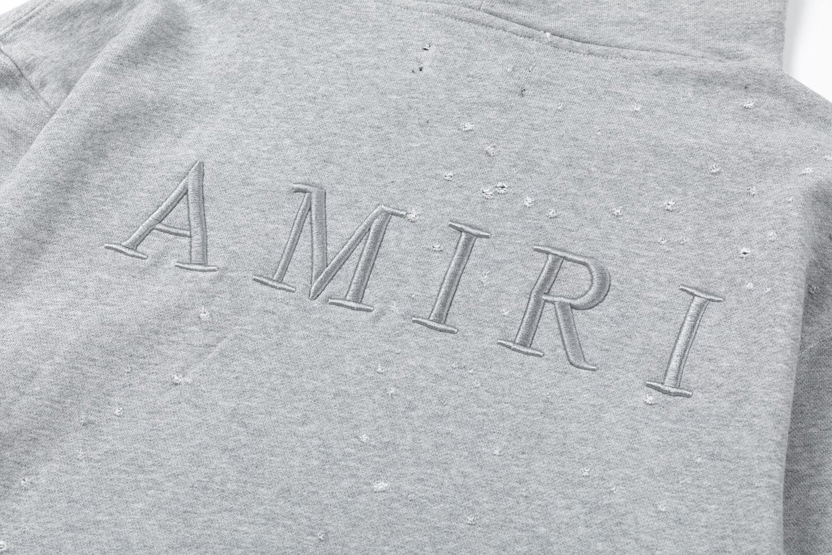AMIRI Ma Shotgun Embroidered Hoodies AMIRI
