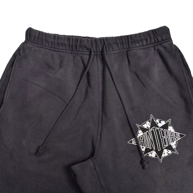 SAINT MICHAEL Denim Tears Logo-Print Cotton-Jersey Sweatpants SAINT MICHAEL