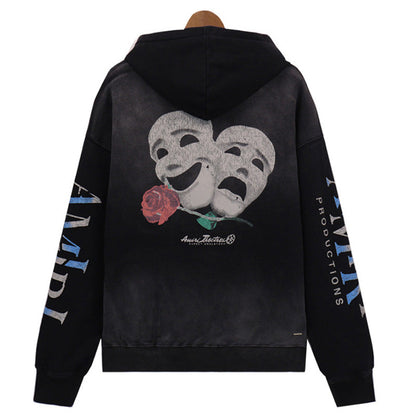 AMIRI Logo-Print Hoodie AMIRI