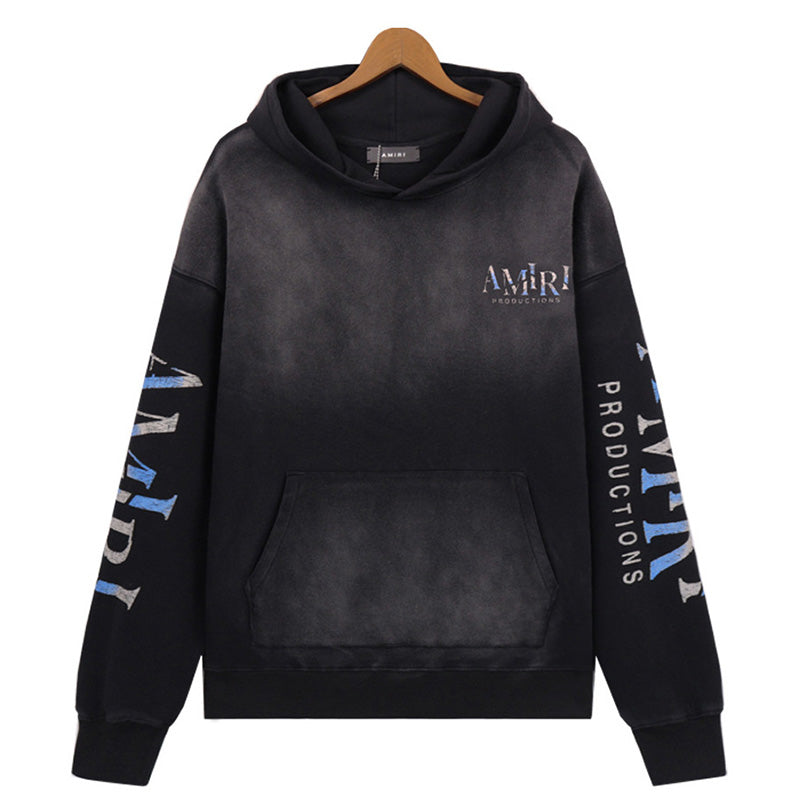 AMIRI Logo-Print Hoodie AMIRI
