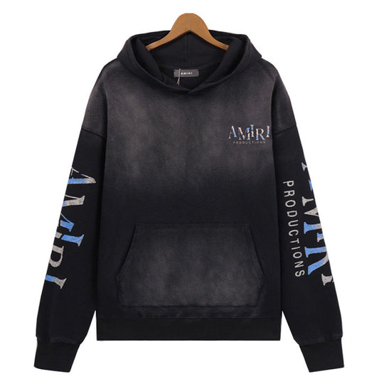 AMIRI Logo-Print Hoodie AMIRI