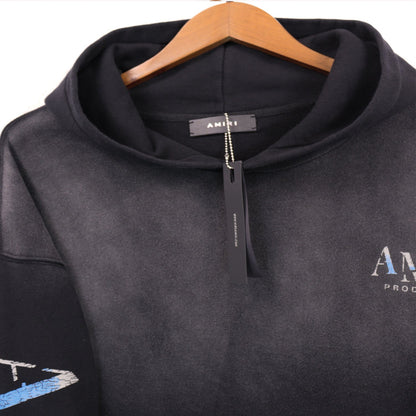 AMIRI Logo-Print Hoodie AMIRI