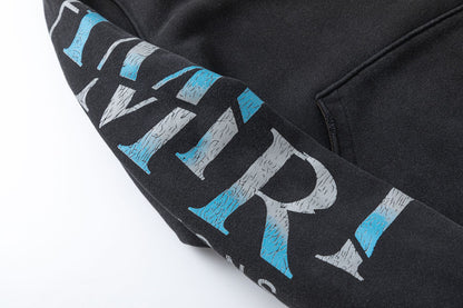 AMIRI Theater Masks Print Cotton Hoodie AMIRI