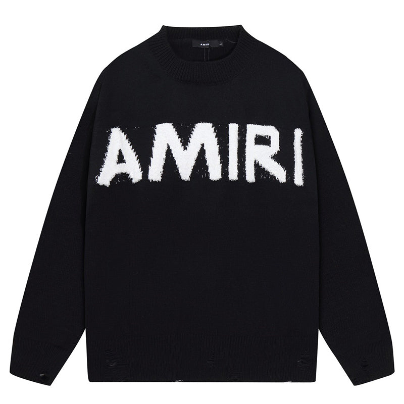 AMlRl Logo Knitted Sweater AMIRI