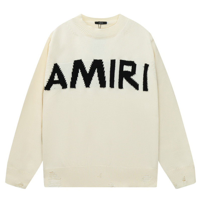AMlRl Logo Knitted Sweater AMIRI
