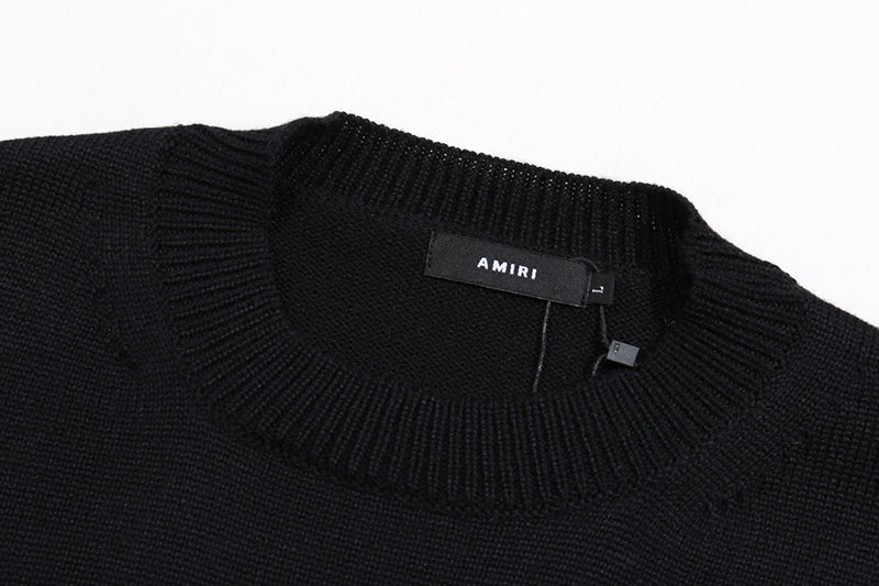 AMlRl Logo Knitted Sweater AMIRI