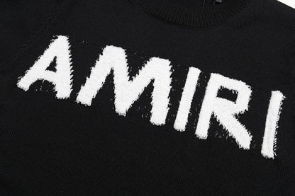 AMlRl Logo Knitted Sweater AMIRI