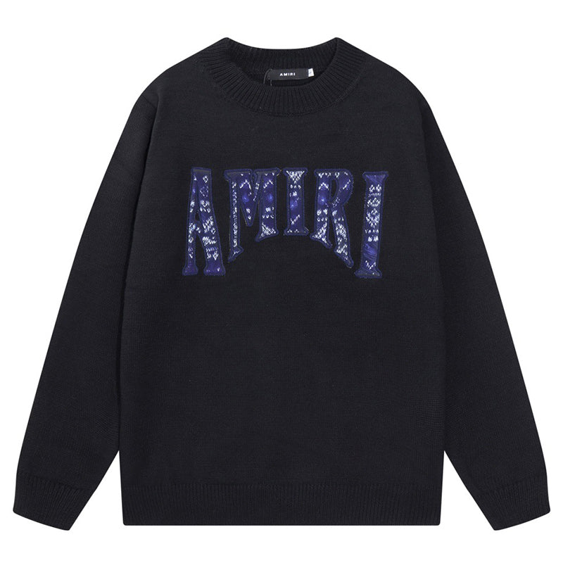 AMlRl Logo Knitted Sweater AMIRI