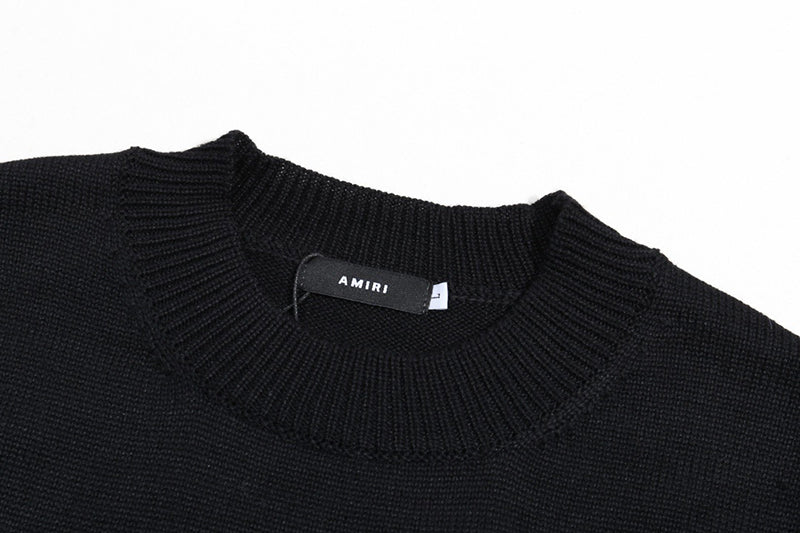 AMlRl Logo Knitted Sweater AMIRI