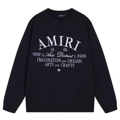 AMlRl Logo Knitted Sweater AMIRI