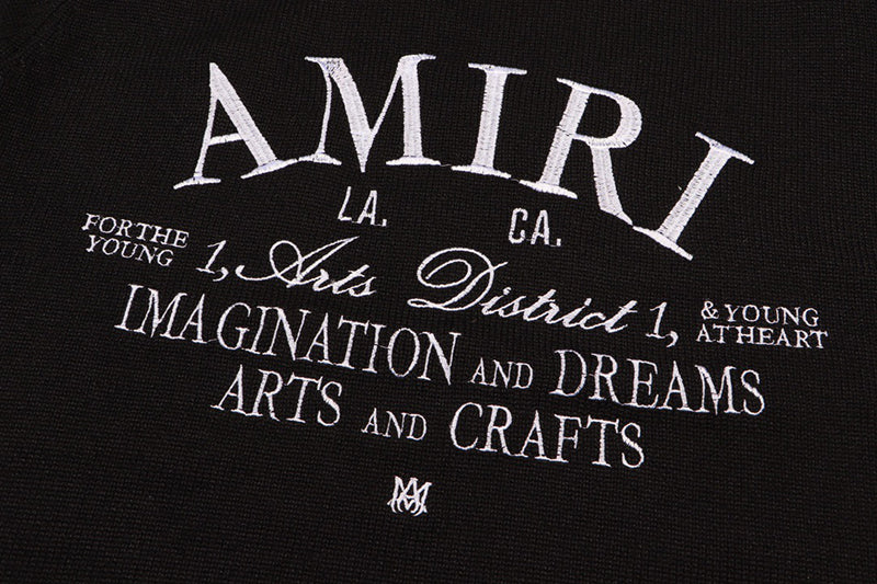 AMlRl Logo Knitted Sweater AMIRI