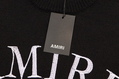 AMlRl Logo Knitted Sweater AMIRI
