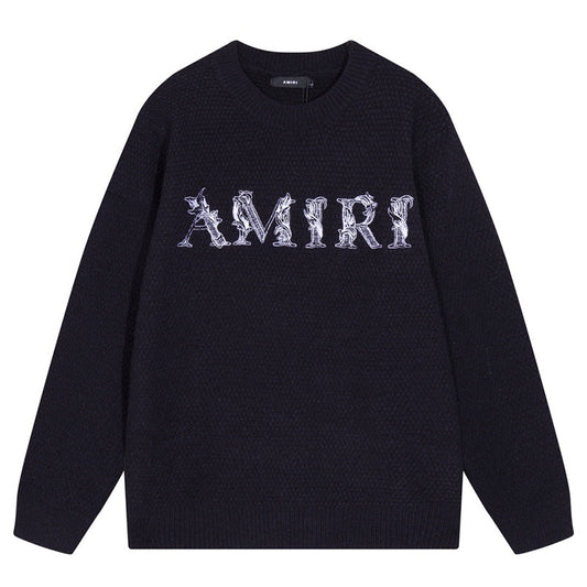 AMlRl Logo Knitted sweater AMIRI