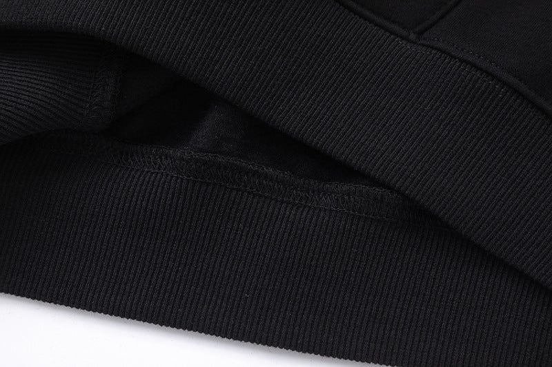 Denim Tears The Black Cotton Wreath Hoodie DENIM TEARS