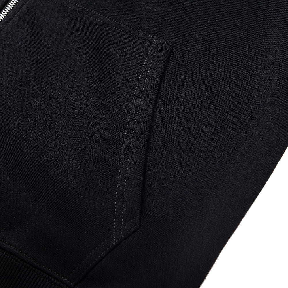 Denim Tears Denim University Zip Hoodie Black DENIM TEARS