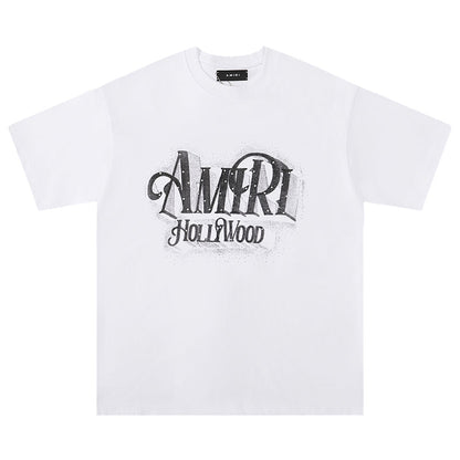 AMIRI Logo crystal-embellished cotton T-shirt AMIRI