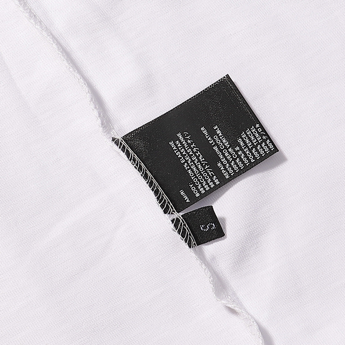 AMIRI White Cotton T-shirt AMIRI