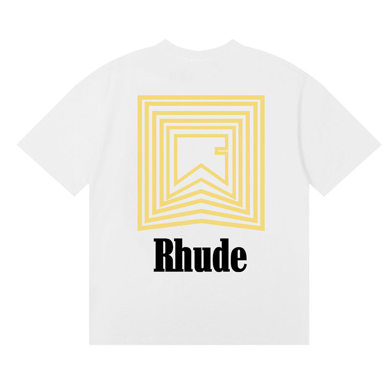 RHUDE Chevron Logo Repeat Tee RHUDE