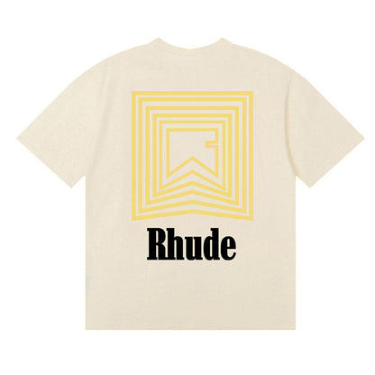 RHUDE Chevron Logo Repeat Tee RHUDE