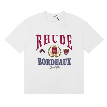 RHUDE Bordeaux T-Shirts RHUDE