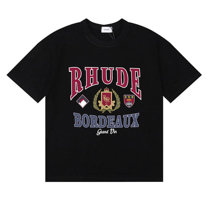 RHUDE Bordeaux T-Shirts RHUDE
