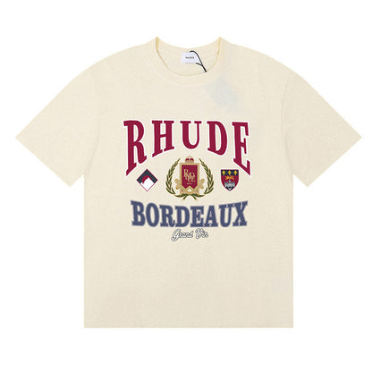 RHUDE Bordeaux T-Shirts RHUDE