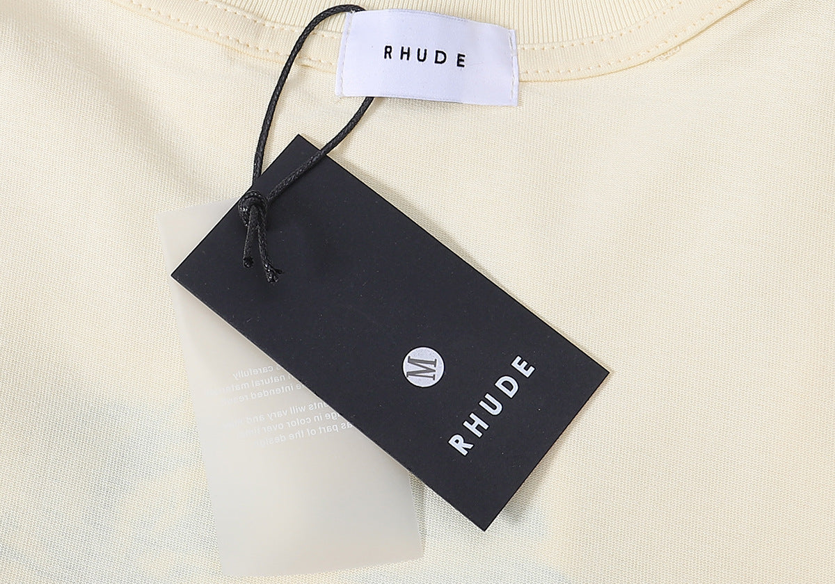 RHUDE Runway Script T-Shirts RHUDE