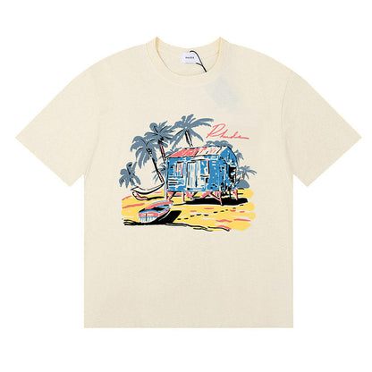 RHUDE Graphic-Print T-Shirts RHUDE