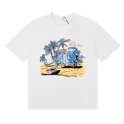 RHUDE Graphic-Print T-Shirts RHUDE