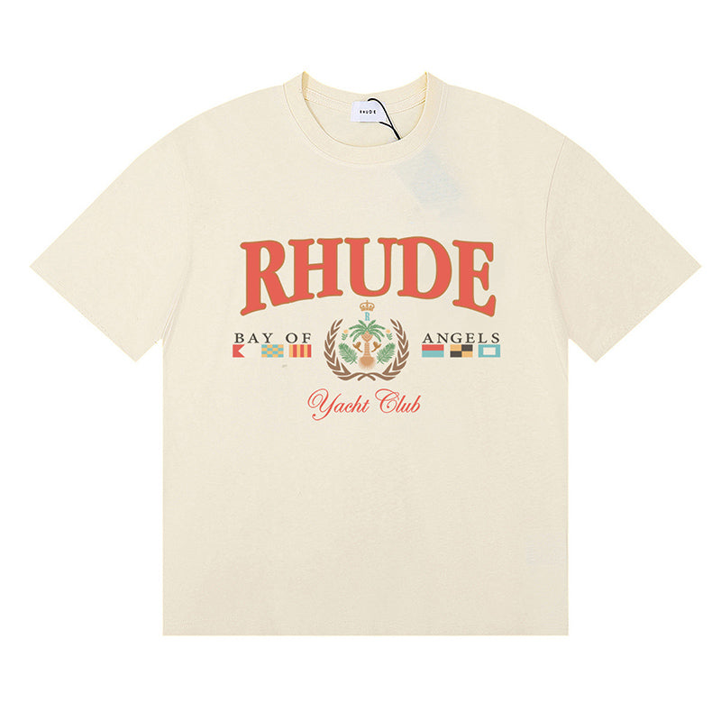 RHUDE Bay of Angels Yacht T-Shirts RHUDE