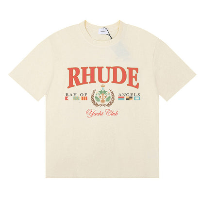 RHUDE Bay of Angels Yacht T-Shirts RHUDE