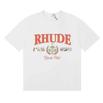 RHUDE Bay of Angels Yacht T-Shirts RHUDE