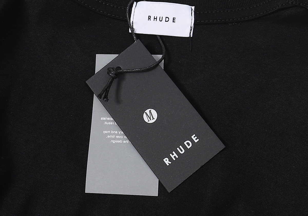 RHUDE Cotton Logo Caviar T-Shirts RHUDE