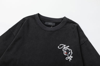 AMIRl Cotton Logo T-Shirts AMIRI