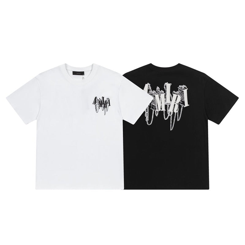 AMIRl Logo-Print T-Shirts AMIRI