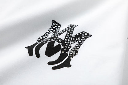 AMIRI  AM Logo Cotton Jersey T-Shirts AMIRI