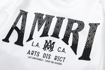 AMIRI  AM Logo Cotton Jersey T-Shirts AMIRI