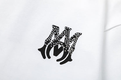 AMIRI  AM Logo Cotton Jersey T-Shirts AMIRI