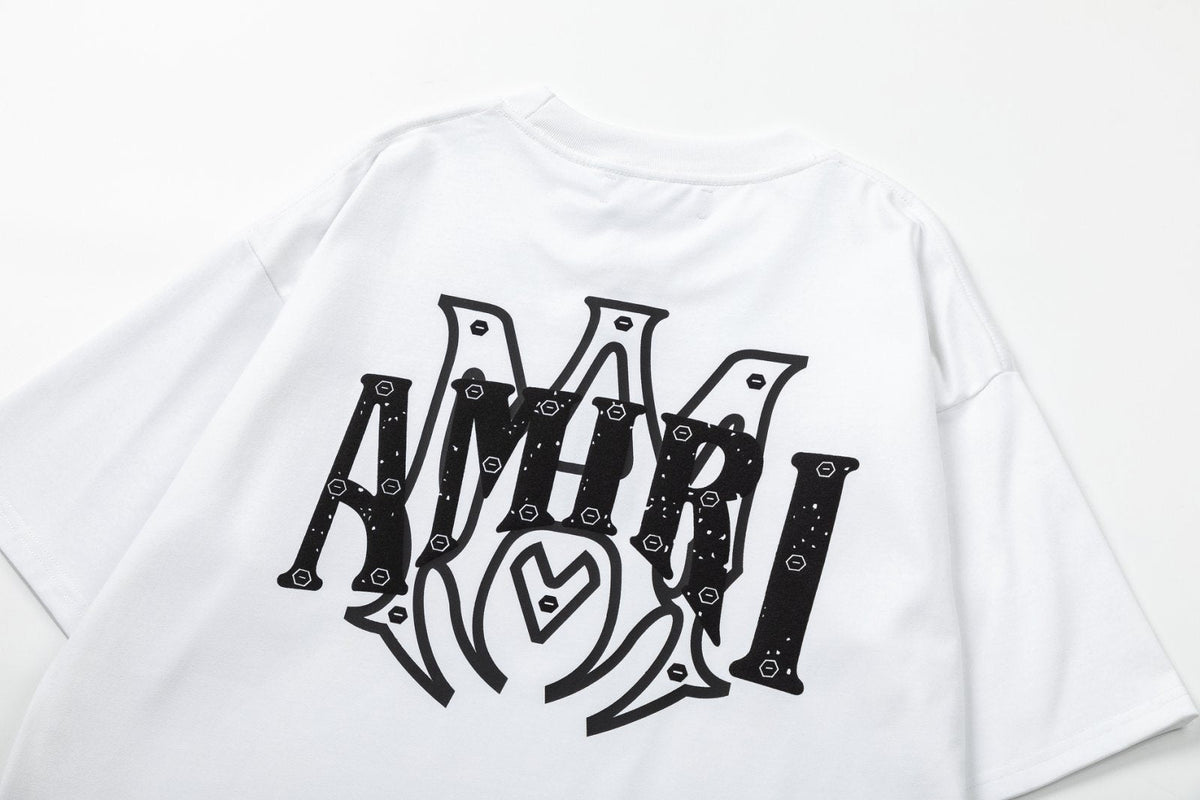 AMIRI Logo Cotton Jersey T-Shirts AMIRI