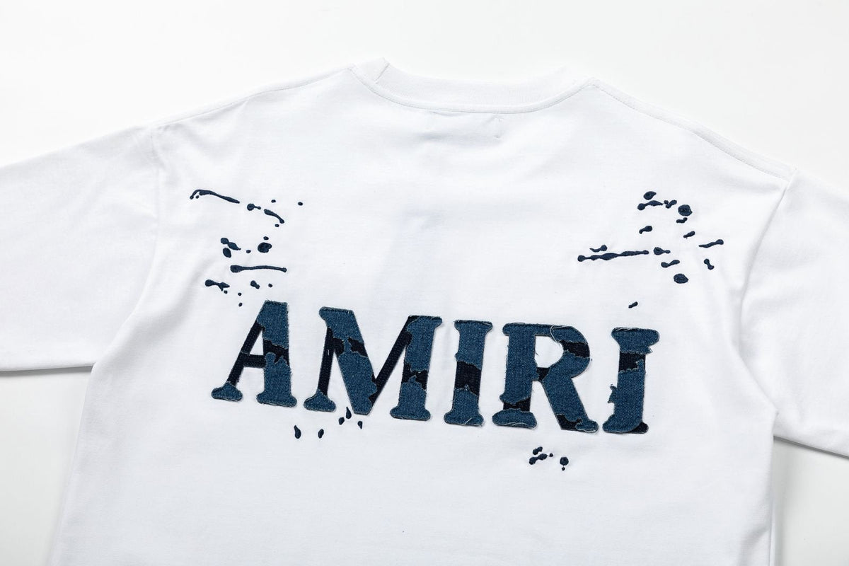 AMIRI Logo Cotton Jersey T-Shirts AMIRI