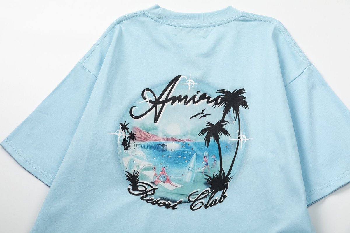 AMIRI Airbrush Cotton T-Shirts AMIRI
